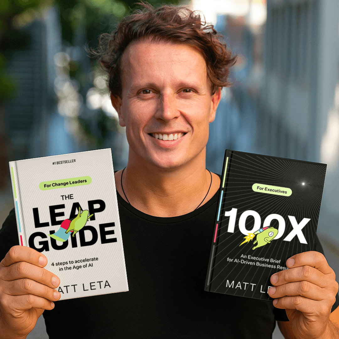 Matt with both Books